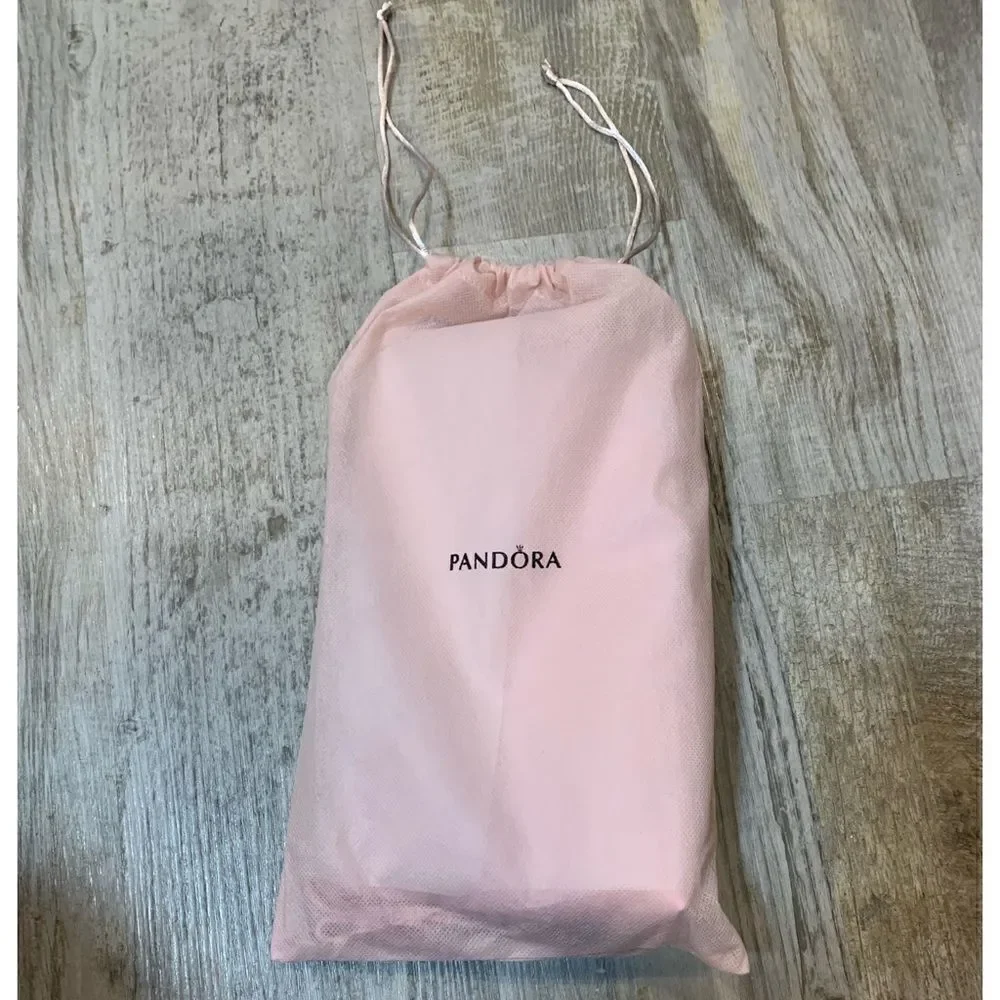 New PANDORA 10x6 Makeup bag Cosmetic Pouch   (Pale Rose)
